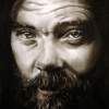 Roky Erickson - Charcoal Pencil On Paper Drawings - By Sean King, Portraits Drawing Artist